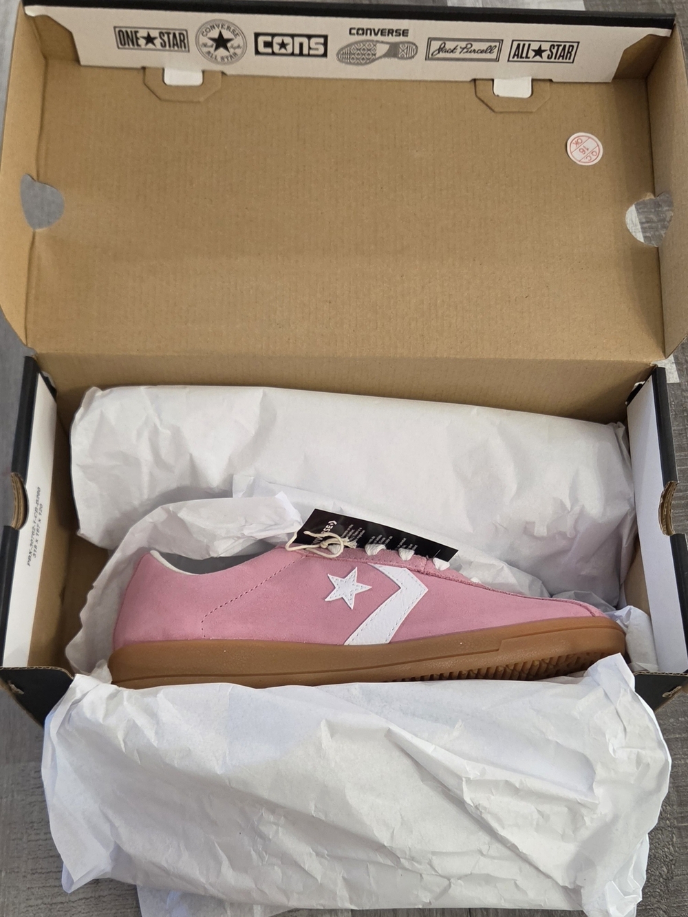 Converse AllStar Classic Trainer Suede sneakers Cliffside Rose colorway 8.5 BNIB